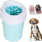 Pet Paw Washer and Cleaner - Easy to Disassemble and Install Dog Foot Brush for Muddy Paws